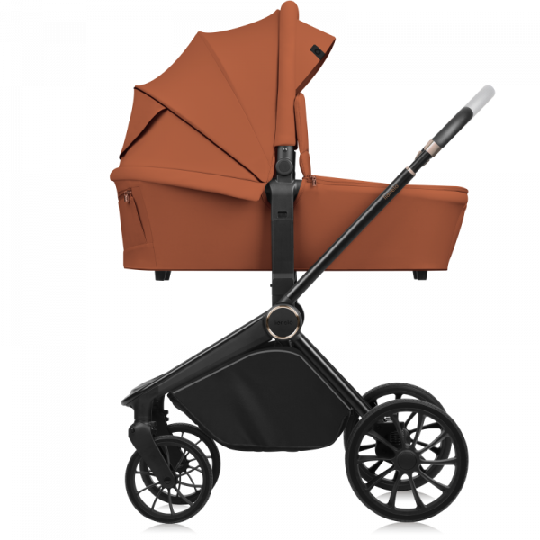 Фото - Коляска універсальна 3 в 1 Lionelo Mika Plus Brown Rust