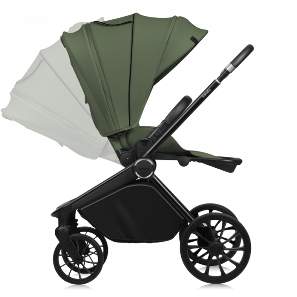 Фото - Коляска універсальна 3 в 1 Lionelo Mika Plus Green Olive