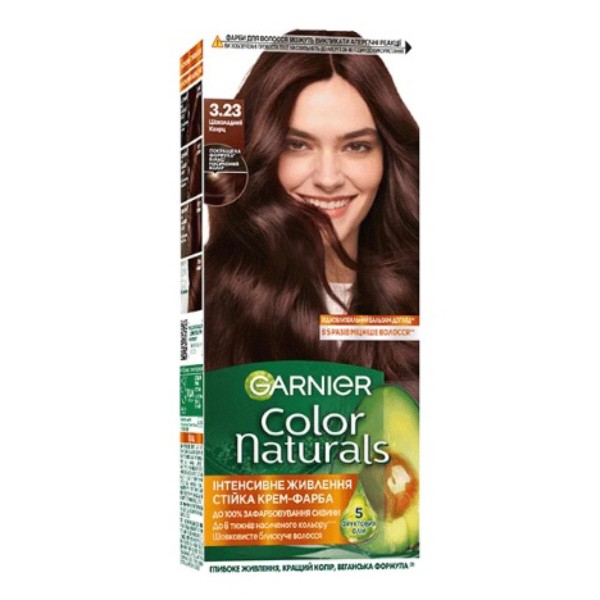 Фото - Краска для волос Garnier Color Naturals 3.23 Шоколадный кварц 110 мл (3600541678750) Фото - Краска для волос Garnier Color Naturals 3.23 Шоколадный кварц 110 мл (3600541678750)