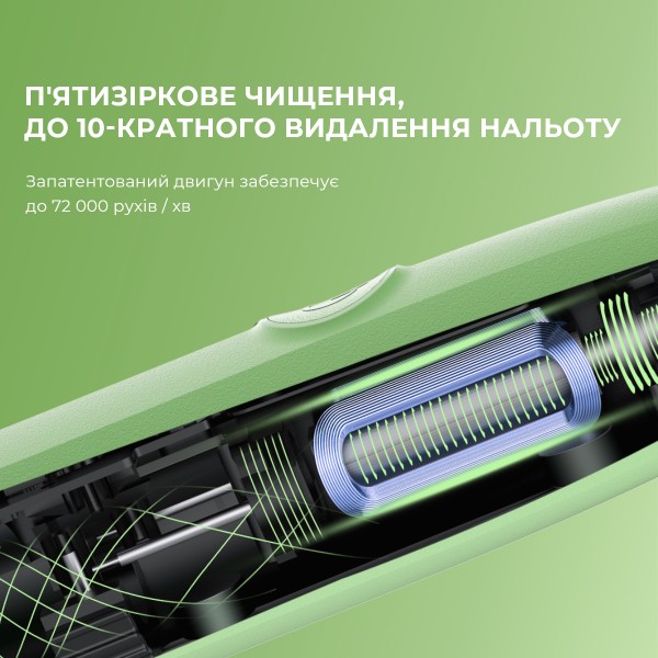 Фото - Зубная щетка электрическая Oclean Endurance Color Edition Green (6970810552447)