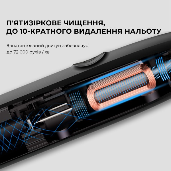 Фото - Зубная щетка электрическая Oclean Endurance Electric Toothbrush Black