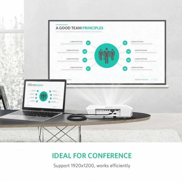 Фото - Кабель HDMI UGREEN HD106 HDMI to DVI 1m Black (30116)