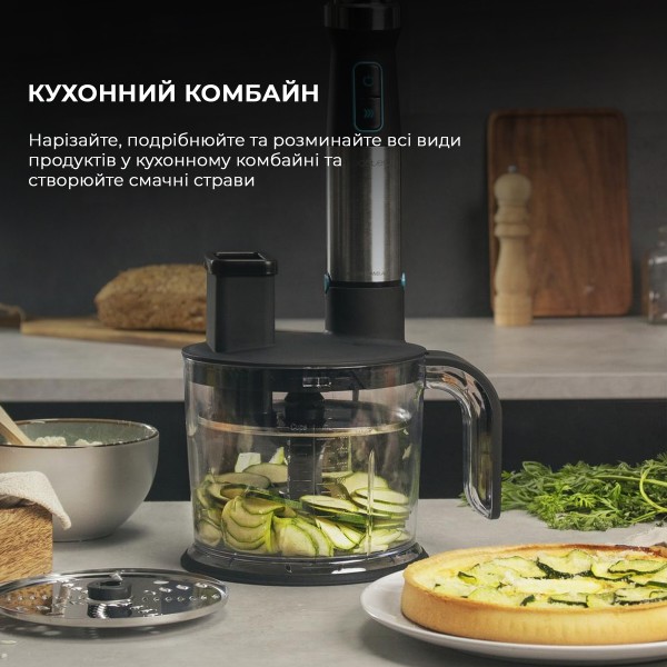 Фото - Блендер міні-комбайн Cecotec Power TitanBlack 1500 XL TotalMix (CCTC-04275)