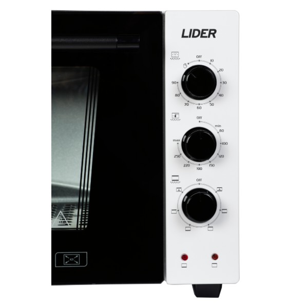 Фото - Піч електрична Lider 4223 Lux White-White-White