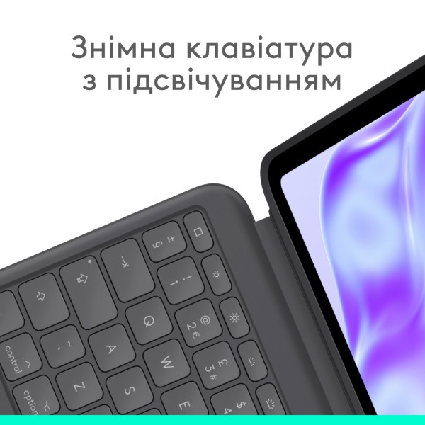 Фото - Чехол-клавиатура для планшета Logitech Combo Touch iPad Pro 11'' (M4) Graphite (920-012831)