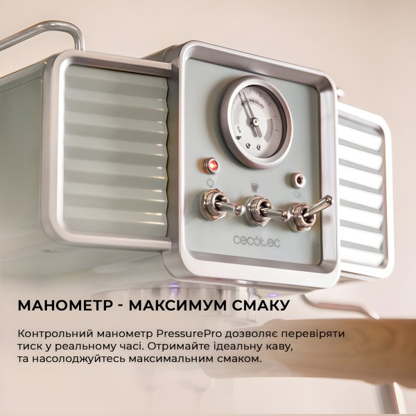 Фото - Кофеварка рожковая Cecotec Cumbia Power Espresso 20 Tradizionale (CCTC-01575)