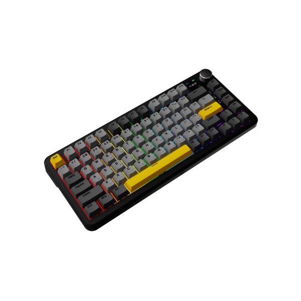 Фото - Клавіатура бездротова ігрова Ajazz AK820 MAX Magnetic switches (AK820MAX-M-BGY)