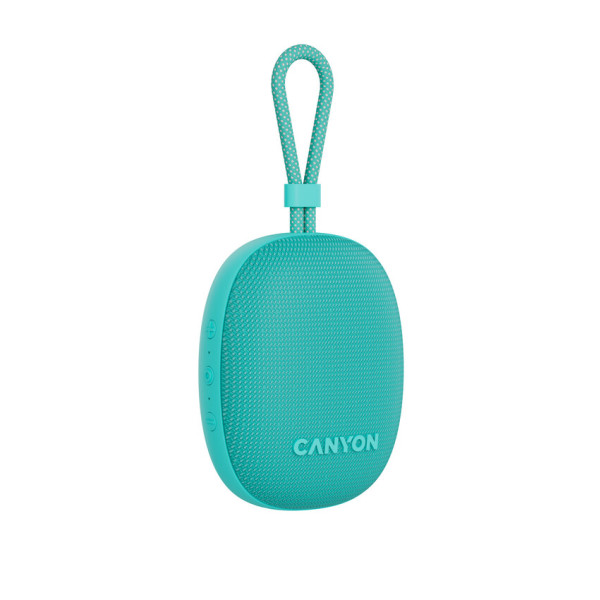 Фото - Портативна акустика Canyon OnMove 12 IPX7 TWS 5W Mint (CNE-CBTSP12MT)