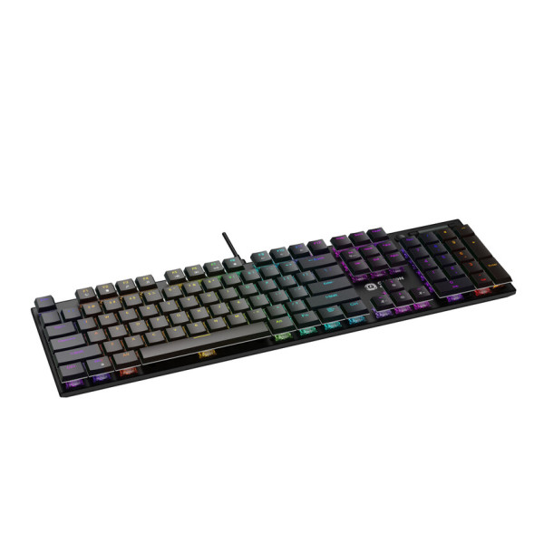 Фото - Клавіатура дротова ігрова Canyon Cometstrike GK-55 RGB ENG/UKR Black (CND-SKB55-US)