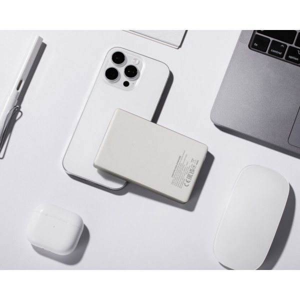 Фото - Батарея мобільна Canyon OnPower 510 slim Magsafe 10000 mAh PD20W Beige (CNS-CPB510BE)