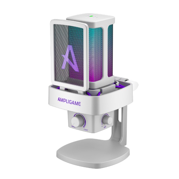 Фото - Микрофон для компьютера проводной Fifine Ampligame Q8PROW USB White