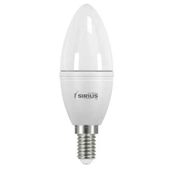 Фото - Лампочка світлодіодна Sirius 3208 С37 4W-4000K-E14