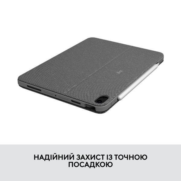 Фото - Чехол-клавиатура для планшета Logitech Combo Touch for iPad (10th gen) Oxford Grey (920-011382)