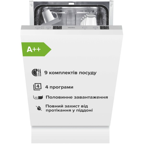Фото - Посудомийна машина вбудована Interline DWI 540 TSH GA+