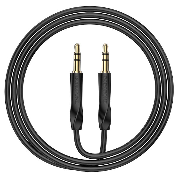 Фото - Кабель 3.5 мм - 3.5 мм BOROFONE BL16 Clear sound AUX Black (6974443389166)