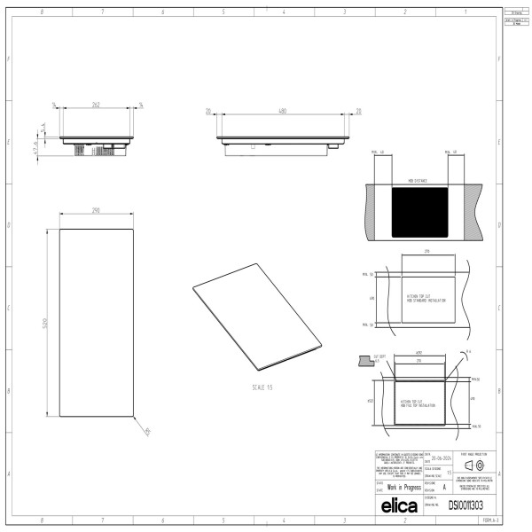Фото - Варильна поверхня електрична Elica RATIO 302 PLUS CONNECT BL