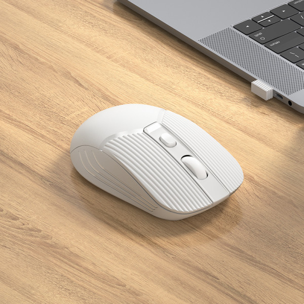 Фото - Миша бездротова BOROFONE BG5 Business wireless mouse White (6974443383003)