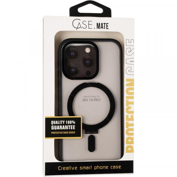 Фото - Чохол для смартфону Gelius Bumper Case MagSafe Stand for iPhone 14 Pro Black (92869)