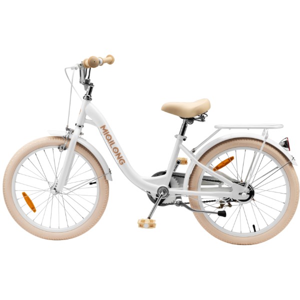 Фото - Двоколісний велосипед Miqilong LS 20'' White (RBB-LS20-PEARL)