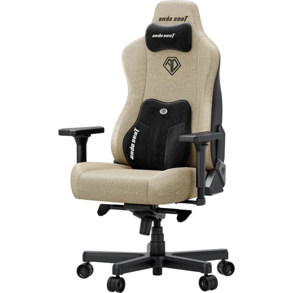 Фото - Кресло для геймеров Anda Seat Kaiser 3E XL Beige Fabric (AD23YC-XL-09-I-CF-I01)