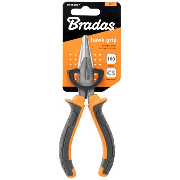 Фото - Плоскогубцы BRADAS HAWK GRIP 160 мм (DIY-PL1112/6)