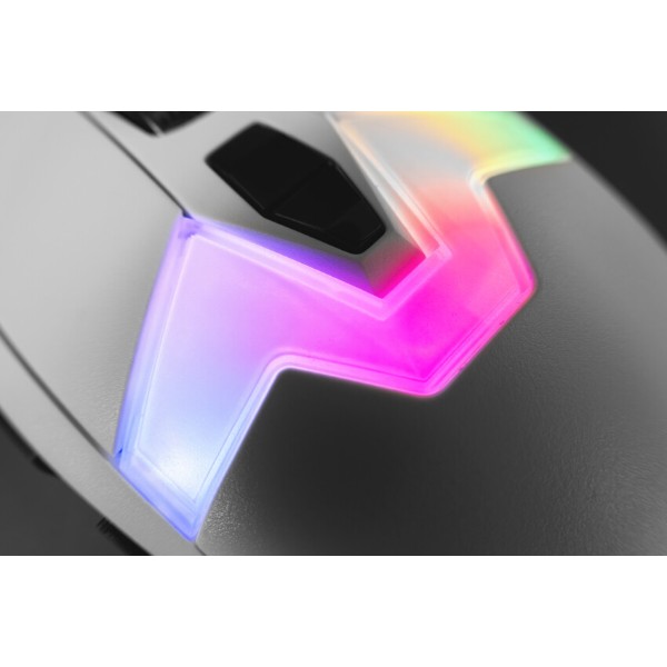 Фото - Миша дротова ігрова Lorgar MSP80 Wired Gaming Mouse Pro White (LRG-MSP80-WH)