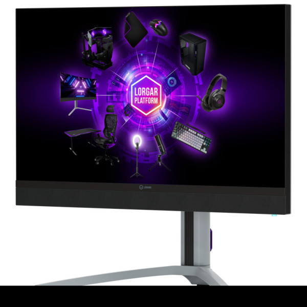 Фото - Монитор игровой Lorgar 27MP1 UHD MiniLED 1ms IPS 160Hz (LRG-27MP1U160-GY)