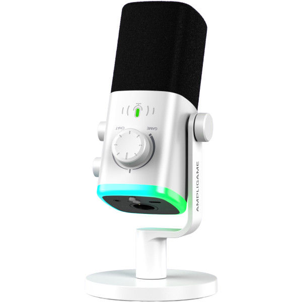 Фото - Мікрофон для комп'ютера Fifine AM9W XLR/USB White