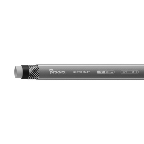 Фото - Шланг поливочный BRADAS 1/2" 30 м SILVER MATT (WSM1/230)