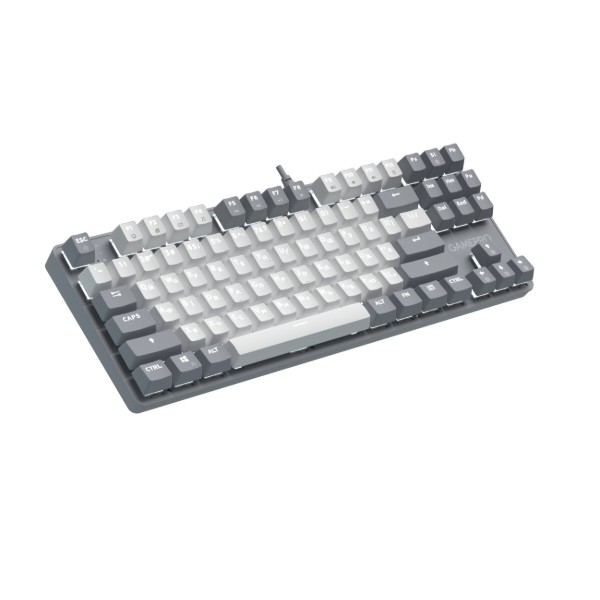 Фото - Клавіатура дротова GamePro Genesis Metallic Outemu Red Swithes USB Gray (MK110G)