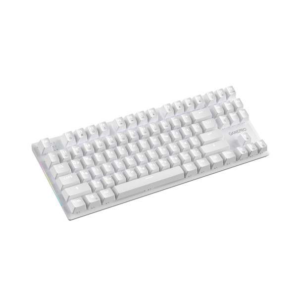 Фото - Клавіатура дротова GamePro Genesis Joker Outemu Red Swithes USB White (MK124W)