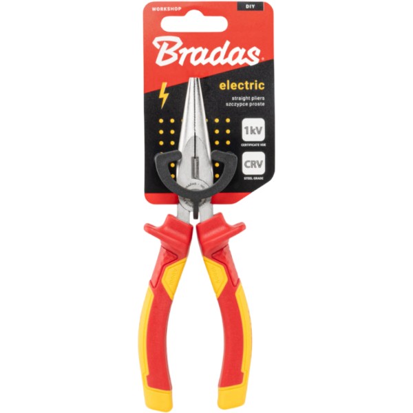 Фото - Плоскогубцы BRADAS ELECTRIC 160 мм (DIY-PL1012/6)