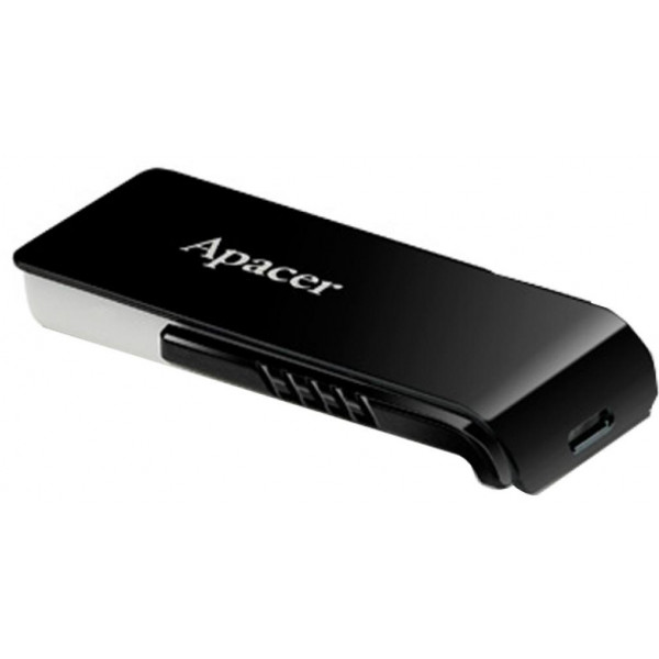 Фото - Флеш USB Apacer AH350 8GB USB 3.0 Black (AP8GAH350B-1)