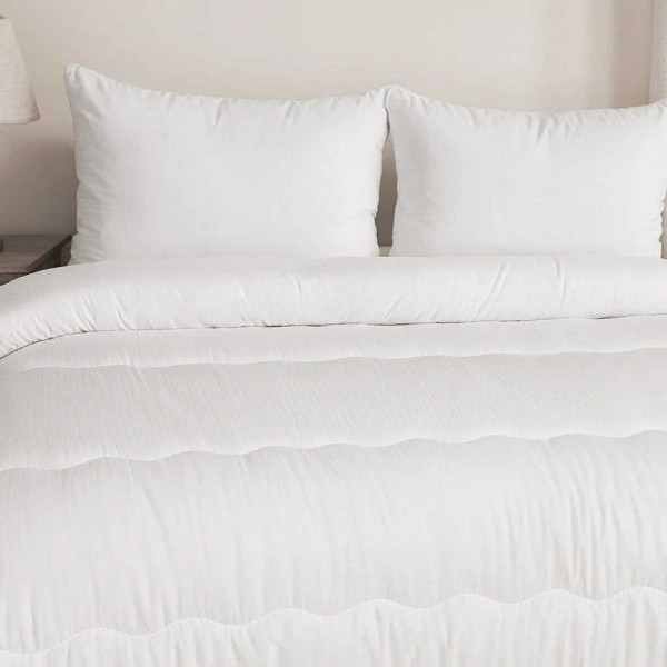 Фото - Ковдра літня двоспальна євро MirSon Eco Eco-Soft Hand Made 811 200x220 см (2200000620897)