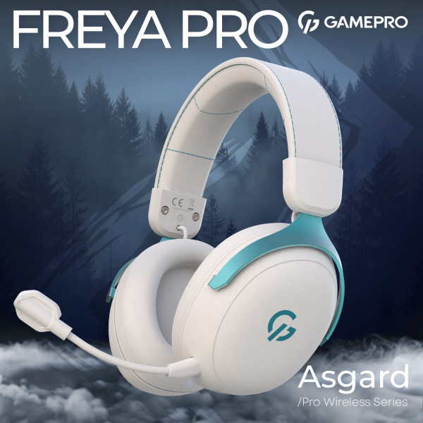Фото - Гарнитура беспроводная игровая GamePro Asgard Freya Pro (HSW201WB)