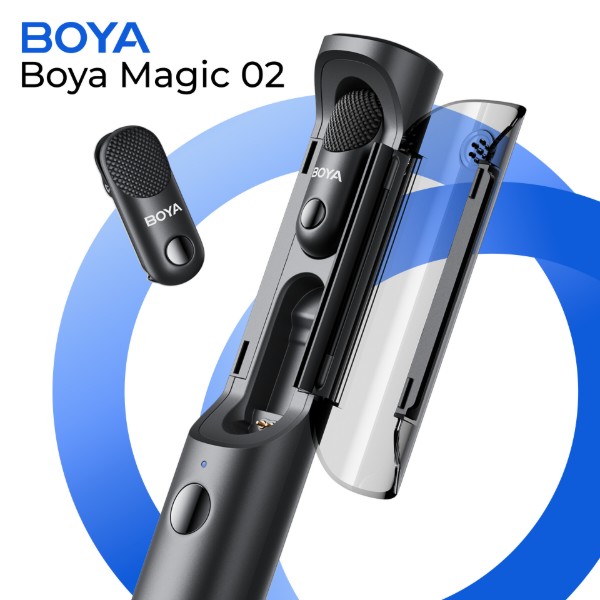 Фото - Микрофон для смартфона Boya Magic-02 Type-C/Lightning Black