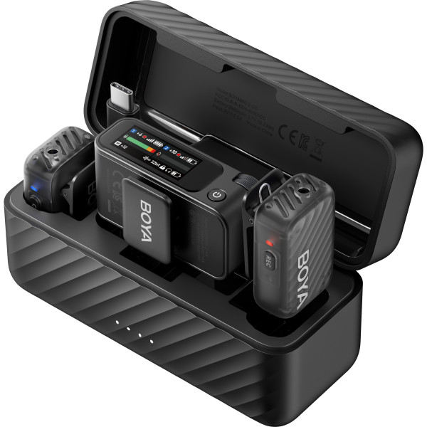 Фото - Микрофон для смартфона Boya MIC 2-02 Type-C/TRS Black