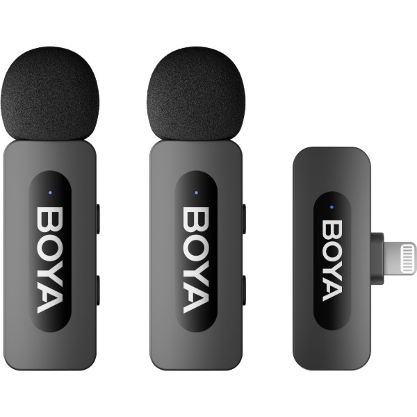 Фото - Микрофон для смартфона Boya BY-V3 Lightning Black