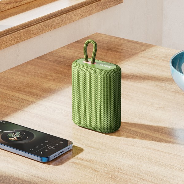 Фото - Портативна акустика HOCO BS47 Uno sports BT speaker Army Green (6931474756008)