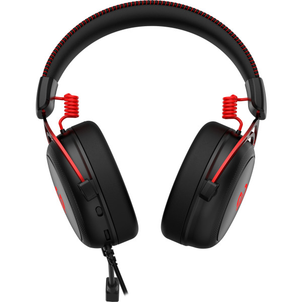 Фото - Гарнітура дротова ігрова GamePro Asgard Skald Origin Black-Red (HS850BR)
