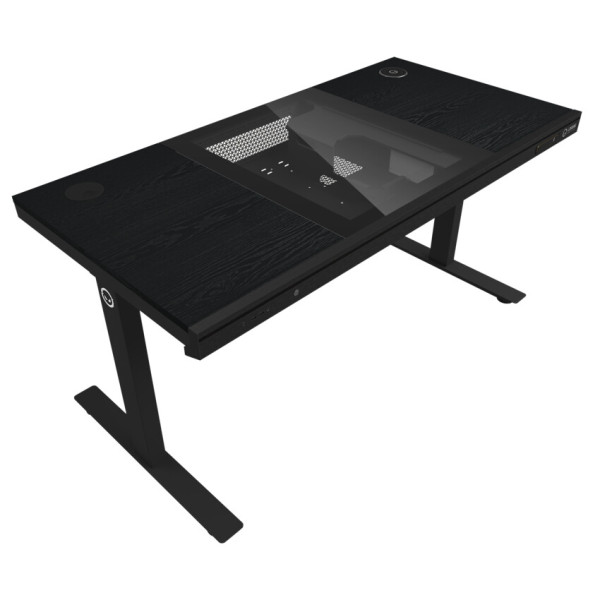 Фото - Стол компьютерный Lorgar ELITE 90W Wood Black (LRG-DE90W)