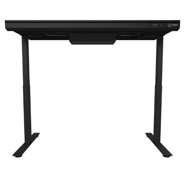 Фото - Стол компьютерный Lorgar PRO 80G Glass Black (LRG-DP80G)