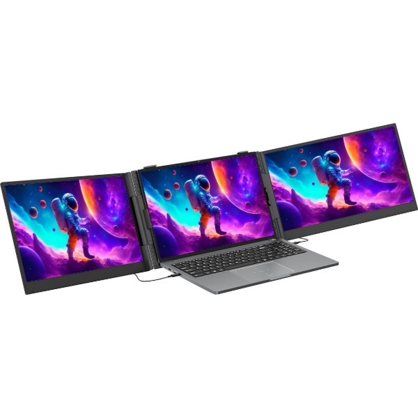 Фото - Монітор Blackview DCM8 15.3" Dual, Grey (BVSCEDCM8GR)
