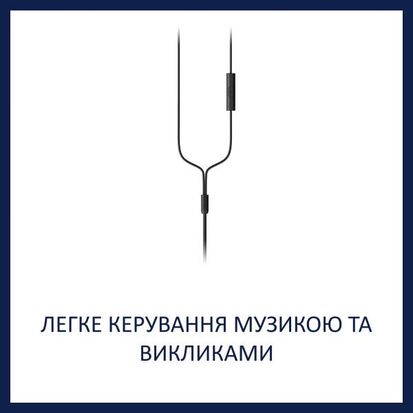 Фото - Навушники вкладиші дротові Philips TAA1105 In-ear Mic Black