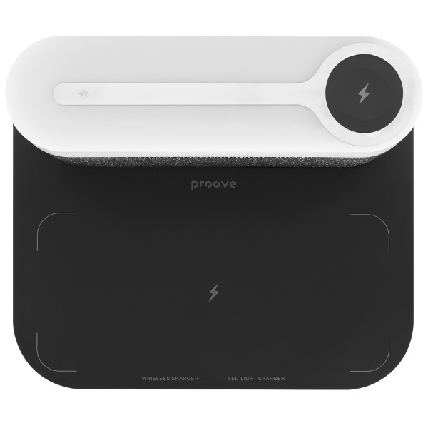 Фото - Нічник Proove з бездротовою зарядкою Day & Night Dark Gray (PLDN05002005)