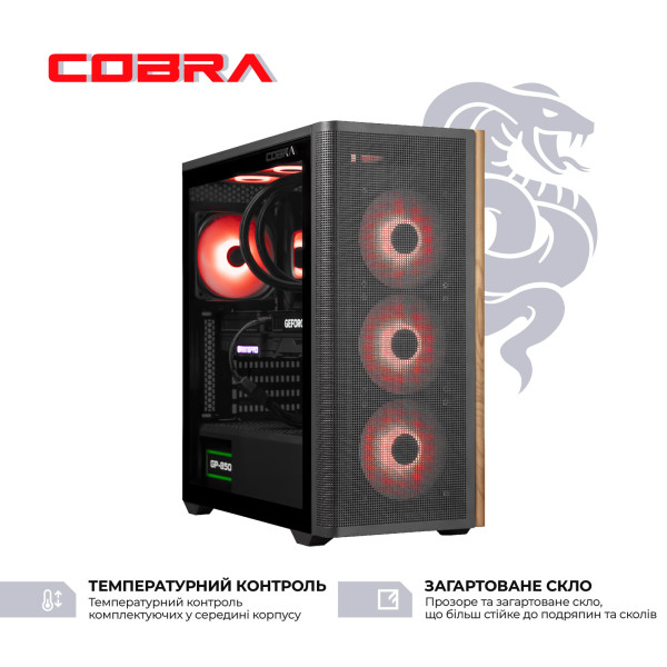 Фото - Системный блок Cobra Gaming Windows 11 Home (I147KF.32.H1S5.57.25450W)