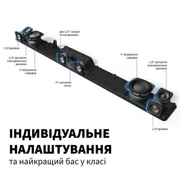 Фото - Саундбар Klipsch Flexus Core 200 Soundbar Black (1071984)