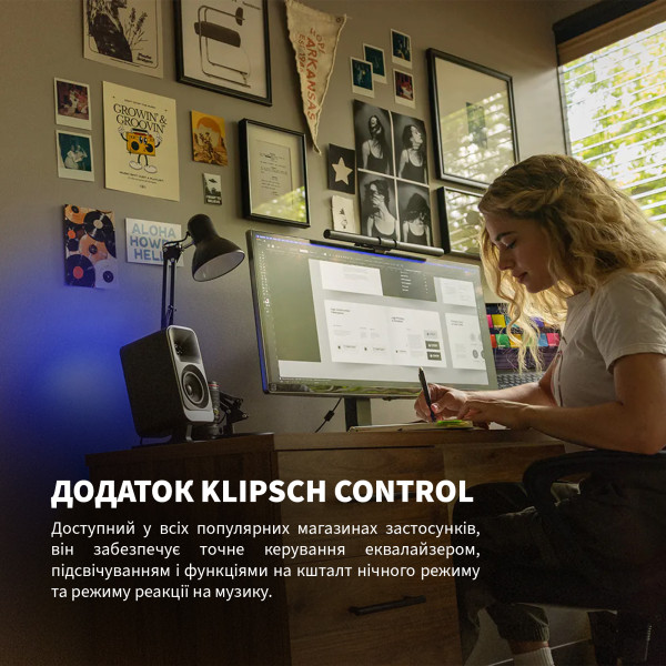 Фото - Компьютерная акустика 2.1 Klipsch ProMedia Lumina 2.1 Black (1080091)