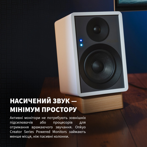 Фото - Компьютерная акустика обычная 2.0 Onkyo Creator Series GX-10DB Black (GX10DBBCUU)
