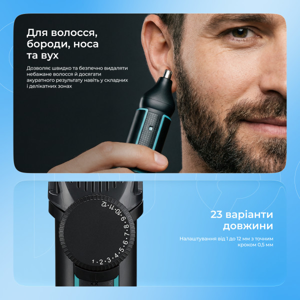 Фото - Триммер универсальный Proove Dorian 5in1 Black (HTPD05002001)